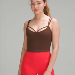 Lululemon Align Strappy Ribbed Tank Top NOMAD